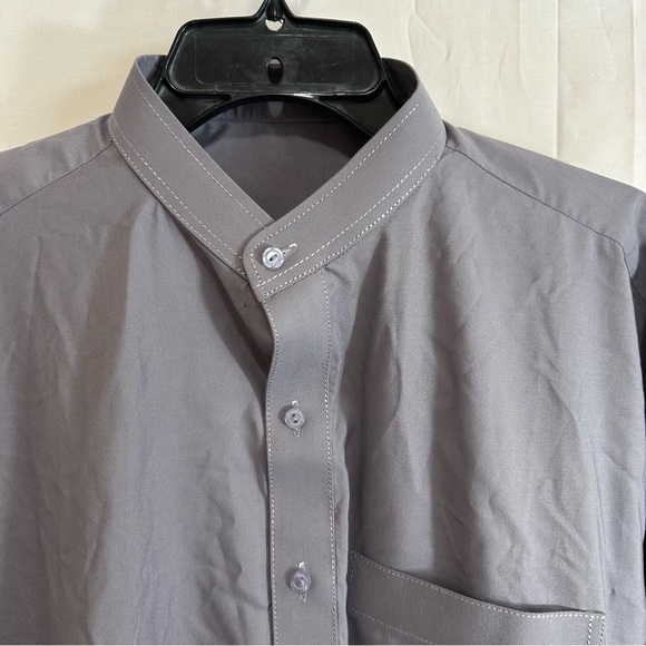 Mens Indian Kurta Pajamas in Greyish Purple - Picture 8 of 12